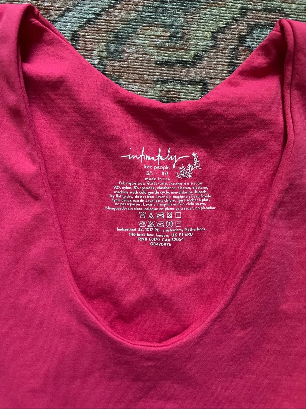 Intimately Free People Pink Tank